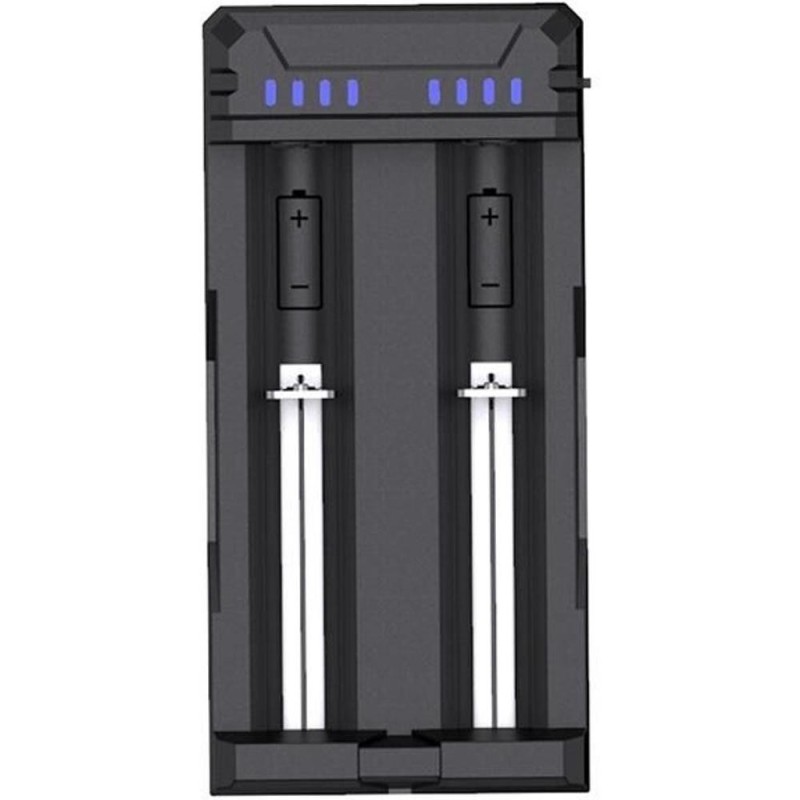 Incarcator Acumulatori Li-ion, NiMH, NiCD, 2 Canale, FC2 Xtar