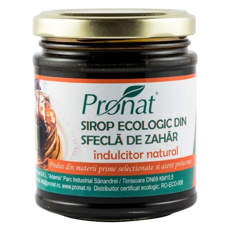Indulcitor BIO din Sfecla de Zahar, Pronat, 250 g