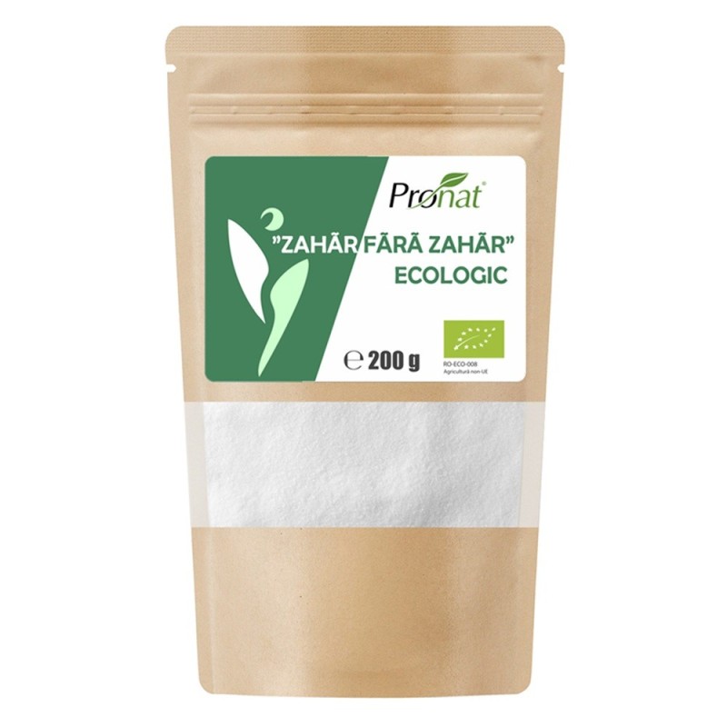Indulcitor Bio Green Sugar, 200 g, Pronat