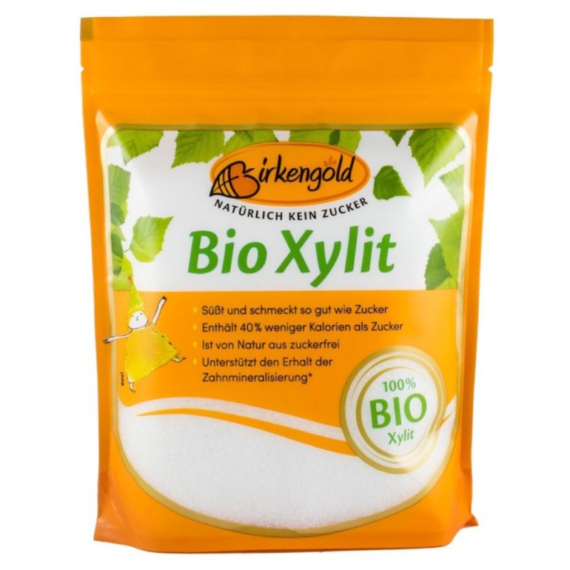 Indulcitor Bio Xylitol Birkengold, 500 g