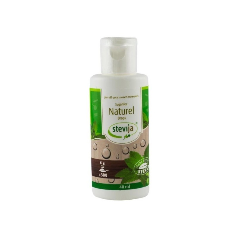 Indulcitor Lichid din Stevie, Natural, Stevija, 40 ml
