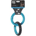 Inel Dublu Ring King Capri, Albastru/Negru, M-PETS