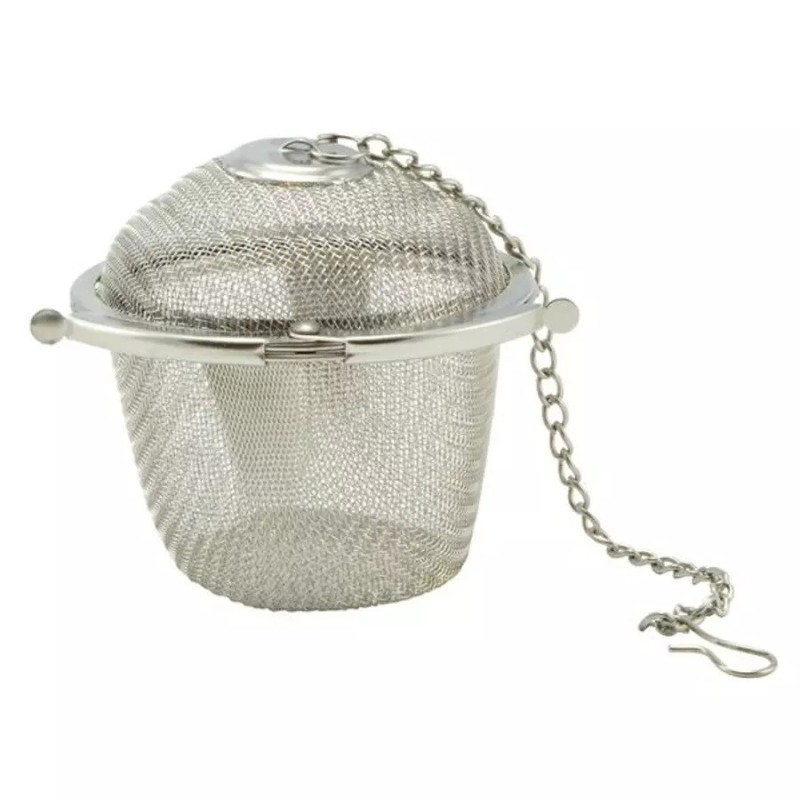 Infuzor din Otel pentru Ceai si Condimente, 11 cm, Perfect Home