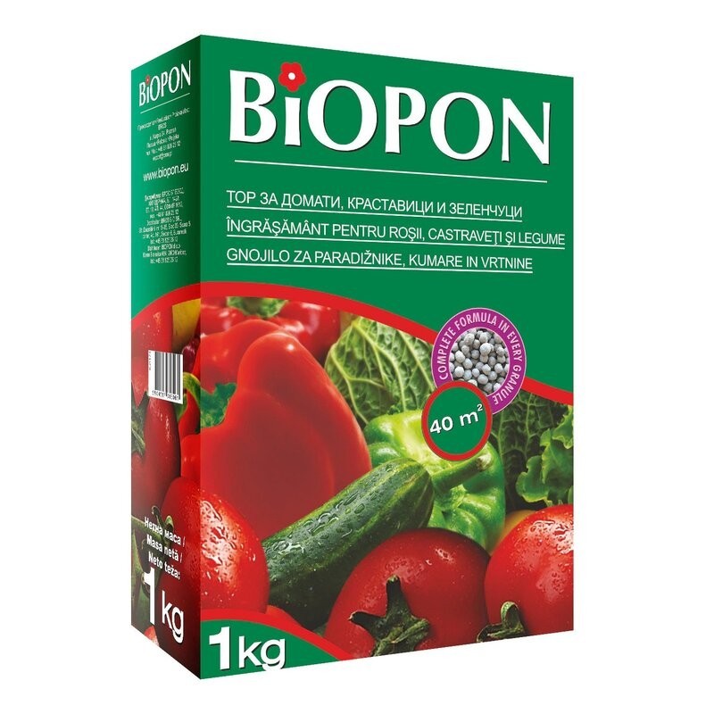 Ingrasamant pentru Rosii, Castraveti si Legume Biopon 1 kg