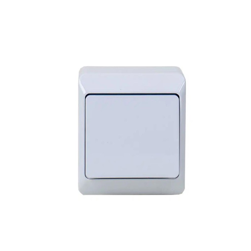 Intrerupator Cap Scara, Hermes, Alb 10 A, 250 V, IP44