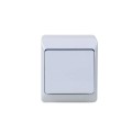 Intrerupator Cap Scara, Hermes, Alb 10 A, 250 V, IP44