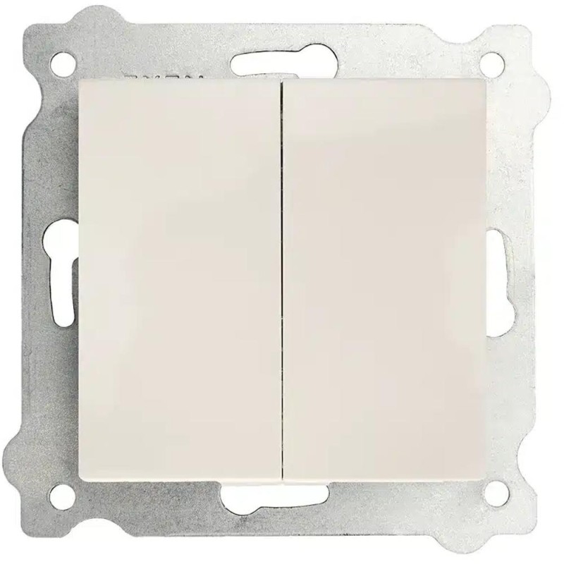 Intrerupator Dublu 10 A, Exen, 250 V Alb