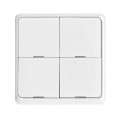Intrerupator Smart Zigbee 3.0, 12 Setari, Aparent, Alb, Nedis