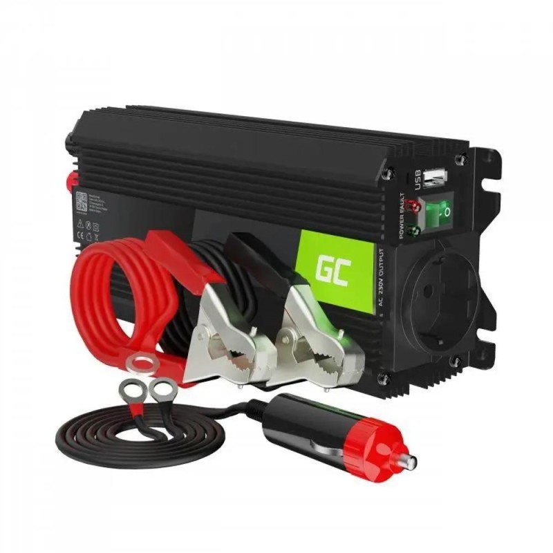 Invertor de Tensiune 12V - 230V, 500W, INVGC03, Green Cell PRO