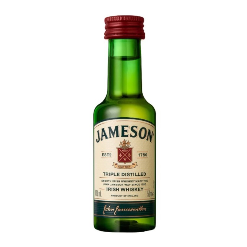 Irish Whiskey, Jameson, 40% Alcool, 0.05 l
