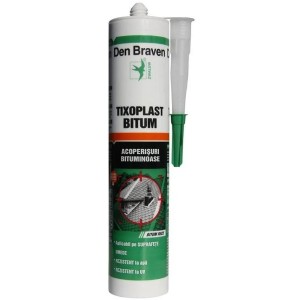 Den Braven Izolant Bituminos pentru Acoperisuri Tixoplast Bitum, 280 ml