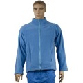 Jacheta Medicala Polar Fleece Joe, Unisex, Tip Tunica, Maneca Lunga, Fermoar, 2 Buzunare, Albastra, S