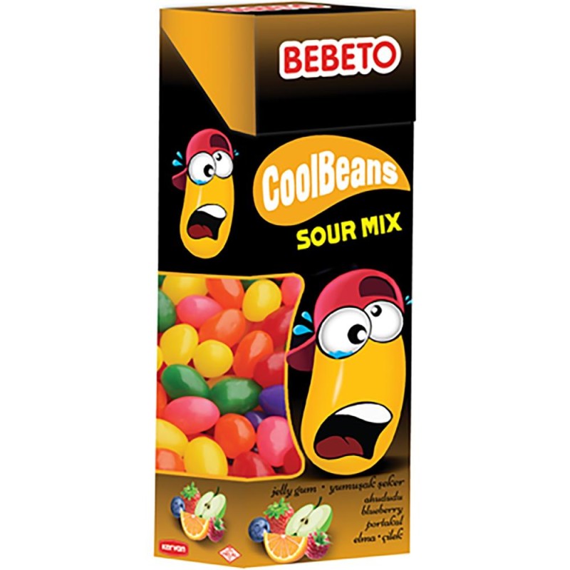 Jeleuri Bebeto Cool Beans Sour Mix, 30 g