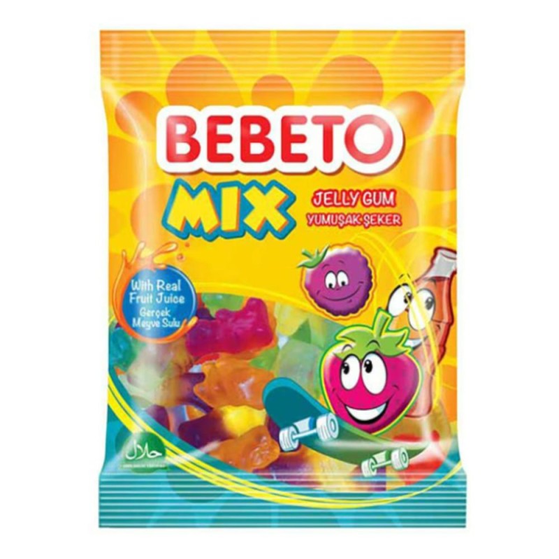 Jeleuri cu Fructe Bebeto Mix, 18 g