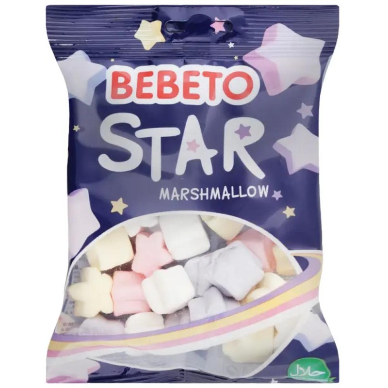 Jeleuri Gumate Bebeto Star Marshmallow, 30 g