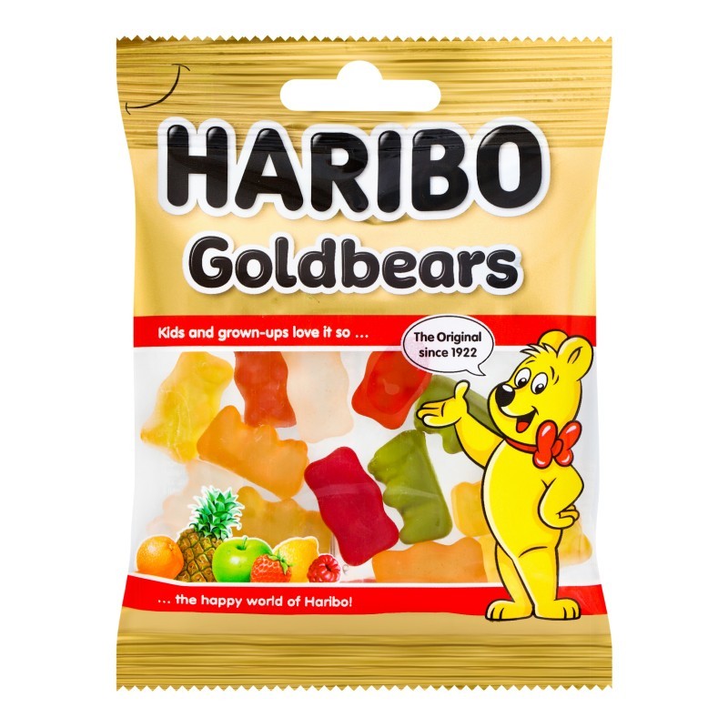 Jeleuri Ursuleti Haribo Goldbaren, 35 g