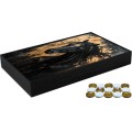 Joc de Table din Lemn Lacuit, Z Tools, Trandy 58 x 48 cm, Portretul Calului