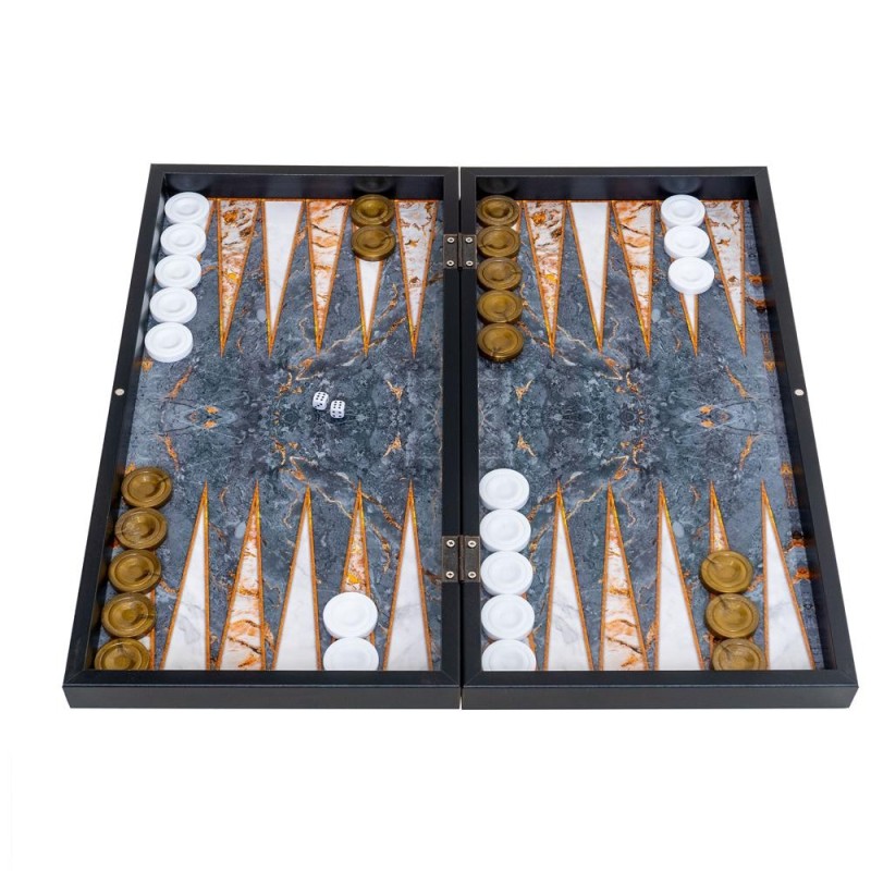 Joc de Table, Model Gri, 50 x 50 cm, Lemn Lacuit