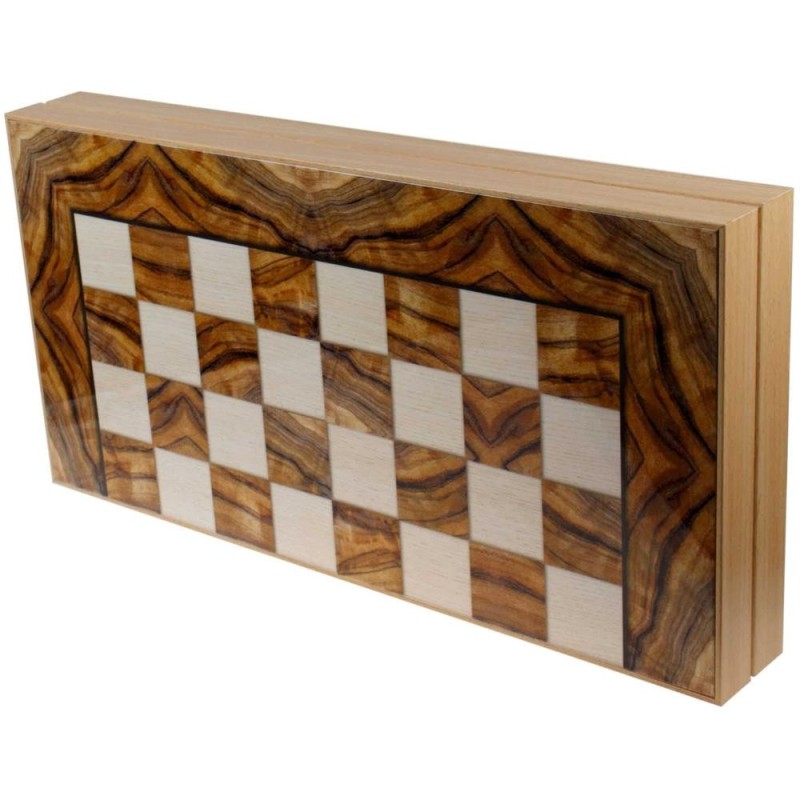 Joc de Table, Model Olive, 50 x 50 cm, Lemn Lacuit