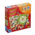 Joc Educativ 2 in 1 Basme, D-Toys, Labirintul cu Scufita Rosie si Peripetii cu Pinocchio