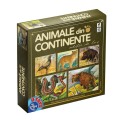 Joc Educativ, D-Toys, Animale din Continente, Editia de Lux