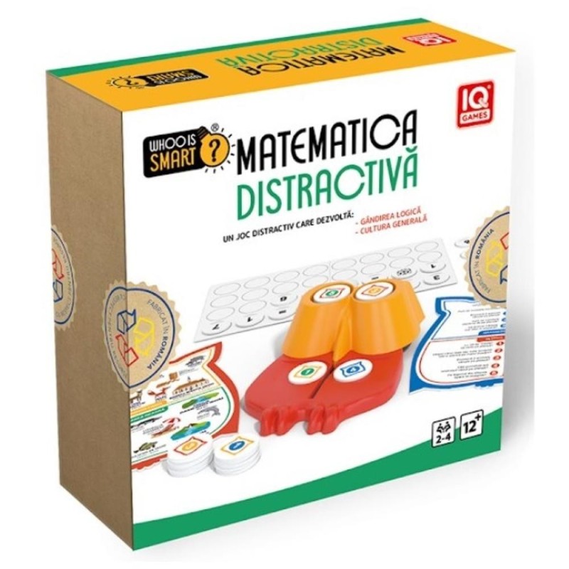 Joc Educativ Whoo Is Smart?, Matematica Distractiva, Deico