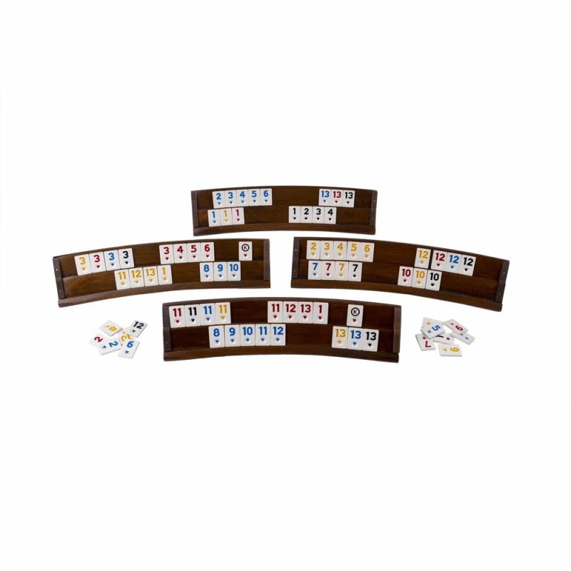 Joc Remi, Forma Semirotunda, Lemn Masiv