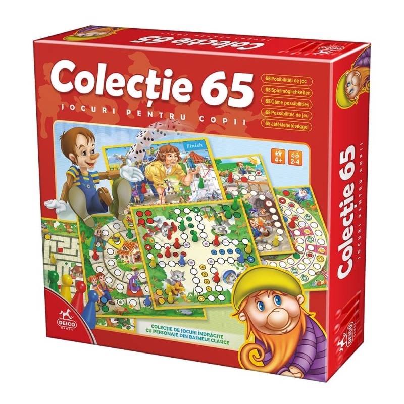 Jocuri pentru Copii, Deico, Basme, 65 Variante