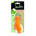 Jucarie cu Iarba Matelor Charmy Firefly, Portocaliu, M-Pets