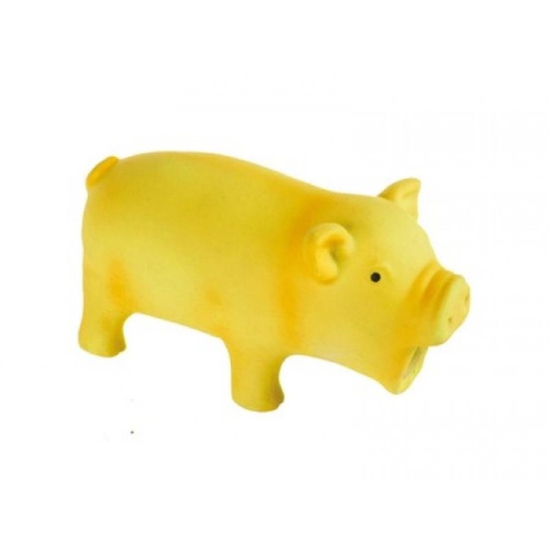 Jucarie din Cauciuc Moale pentru Caini, Forma Porc, Remy Pigs M-Pets, 13.5 x 5.5 x 7.5 cm