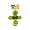 Jucarie din Cauciuc pentru Caini Saturn, Verde, M-Pets