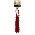 Jucarie din Sfoara pentru Caini Coto Eco Red Loop Bar, 34 cm, M-Pets