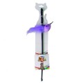 Jucarie Interactiva pentru Pisici Swing, Minge 4.2 cm cu Pene, M-Pets