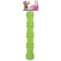 Jucarie pentru Caini Squeaky Stick Green, 27.3 x 5 cm, M-Pets