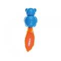 Jucarie pentru Caini Teddy On/Off, cu Sunet, Albastru/Portocaliu, M-Pets