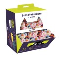 Jucarie pentru Pisici Wonders, Cutie Display Minge Bubble, 100 Bucati, M-Pets