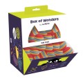 Jucarie pentru Pisici Wonders, Cutie Display Minge Curcubeu, 90 Bucati, M-Pets