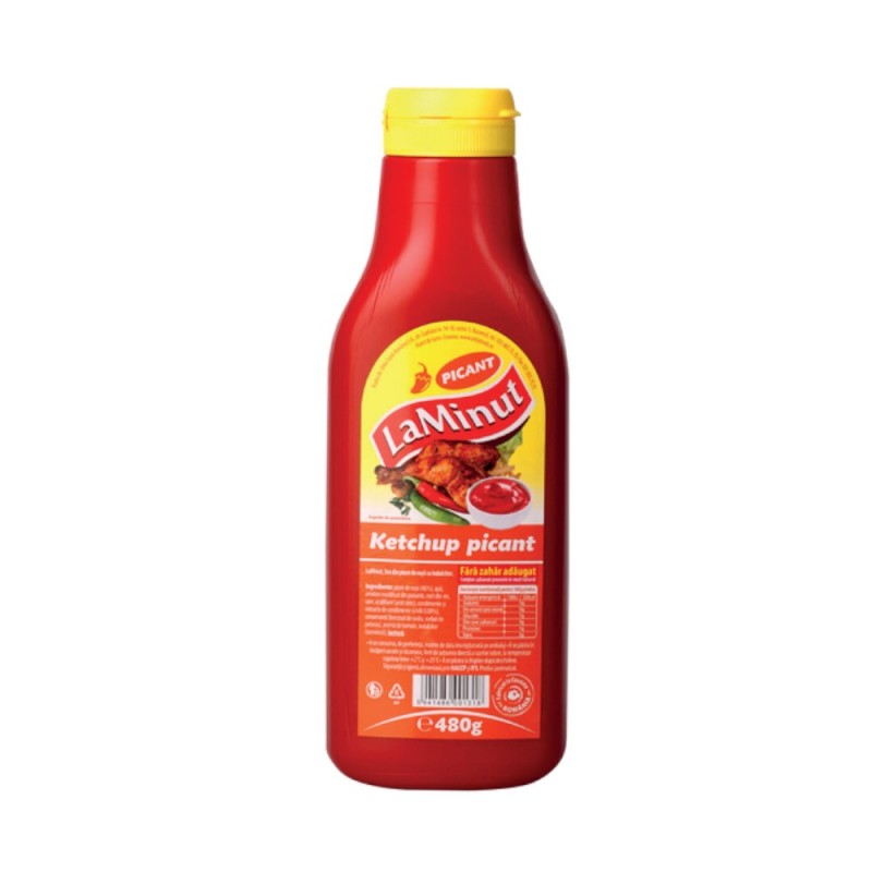 Ketchup Picant La Minut, 480 g