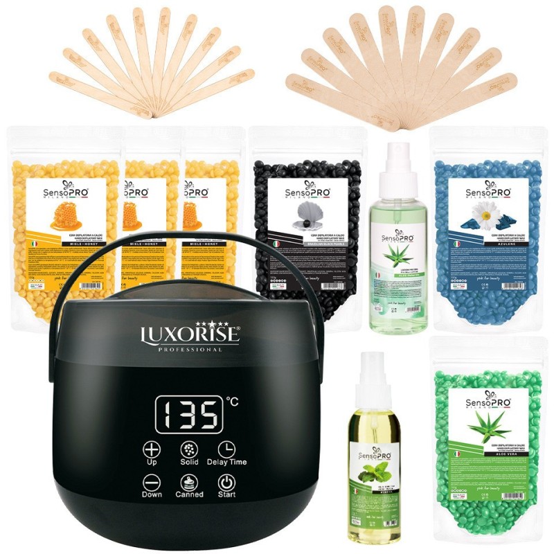 Kit Epilare Ceara Itouch Luxe Skin Pro, SensoPRO Milano