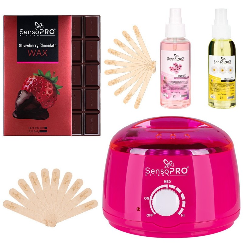 Kit Epilare Ceara, SensoPRO Milano, Strawberry Premium Care
