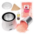 Kit Epilare Ceara Traditionala Granule, Luxorise Diamond Shine, Titanio Rosa, 800 ml