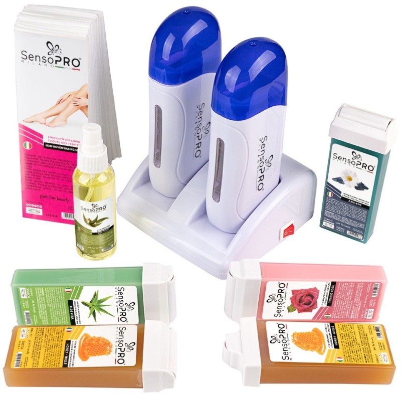 Kit Epilare Double Action + Cadou Rezerva Ceara, Aplicator Ingust