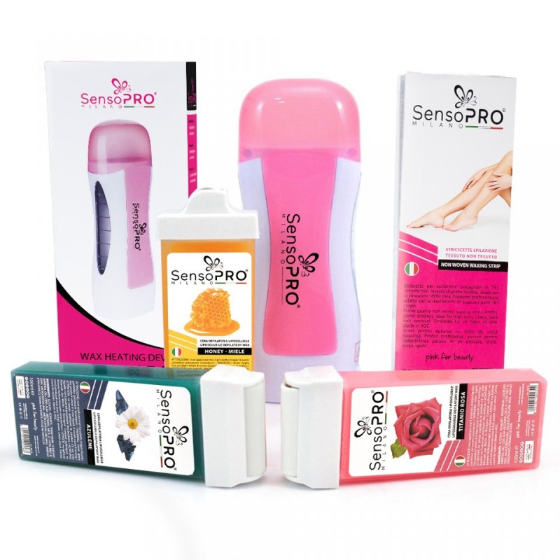 Kit Epilare Lady Pink + Cadou Rezerva Ceara, Aplicator Ingust