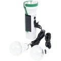 Kit Lanterna cu Incarcare Solara si 2 Becuri LED, Z Tools