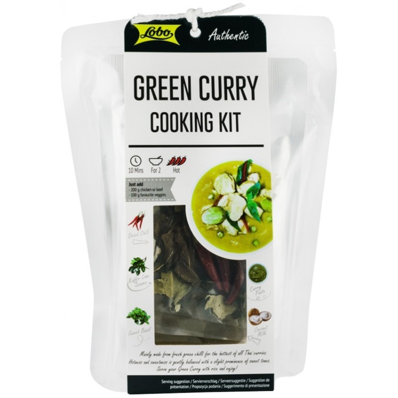 Kit pentru Gatit Curry Verde, 253 g, Lobo