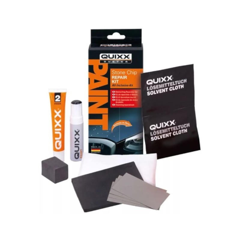 Kit pentru Repararea Ciobiturilor Stratului de Vopsea Rosie, Quixx