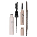 Kit Sprancene 3 In 1 Music Flower My Brow Kit, Dark Brown