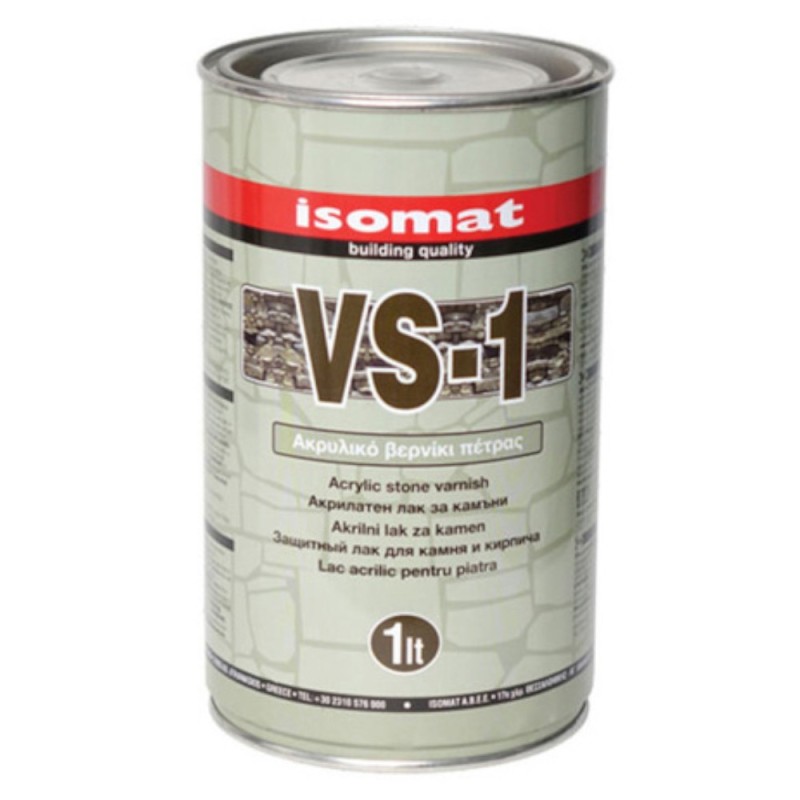 Lac de Protectie Acrilic Transparent pentru Piatra Vs-1, 1 l, Isomat