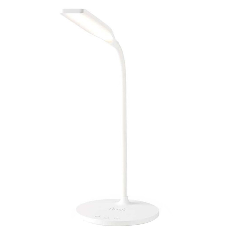 Lampa de Birou LED cu Incarcator Wireless 10W, 2700-6500K, Alb, Nedis