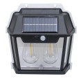 Lampa Perete Solara, 3 Moduri de Lumina, Senzor de Miscare, 2 Becuri LED, Putere 28W